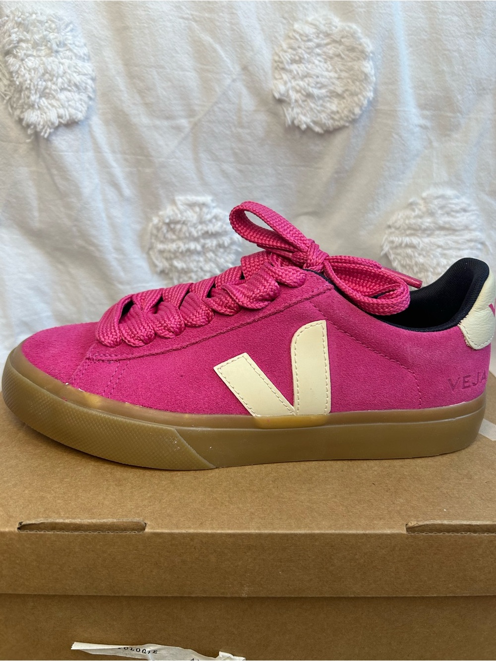 Veja Exclusive Campo Bold Sneakers Pink - Picture 11 of 16